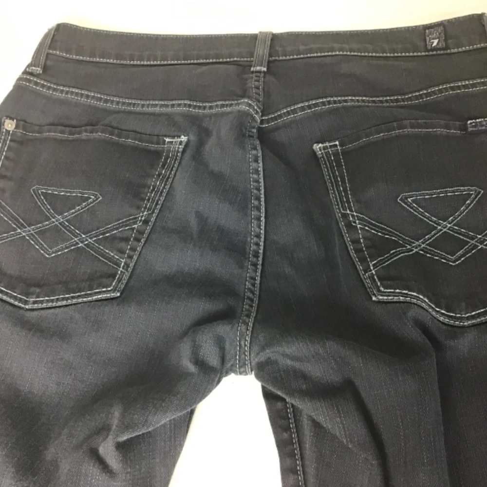 7 For All Man Kind Men’s Bootcut Jeans size 33 Like new - Picture 12 of 16